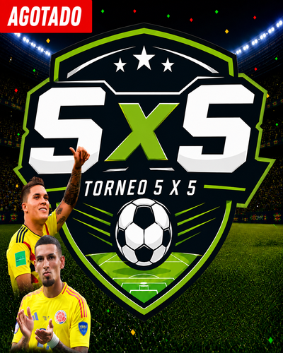TORNEO DE FUTBOL 5 AGOTADO